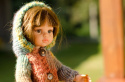 Ubranko dla lalki Paola Reina z melanżowym płaszczykiem